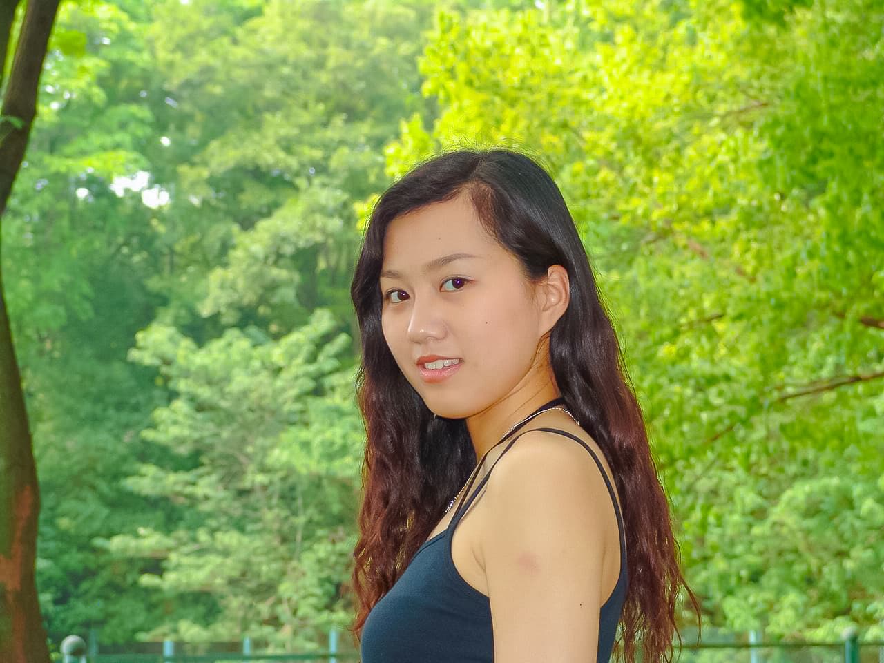 Stocking sheen on arched high heel